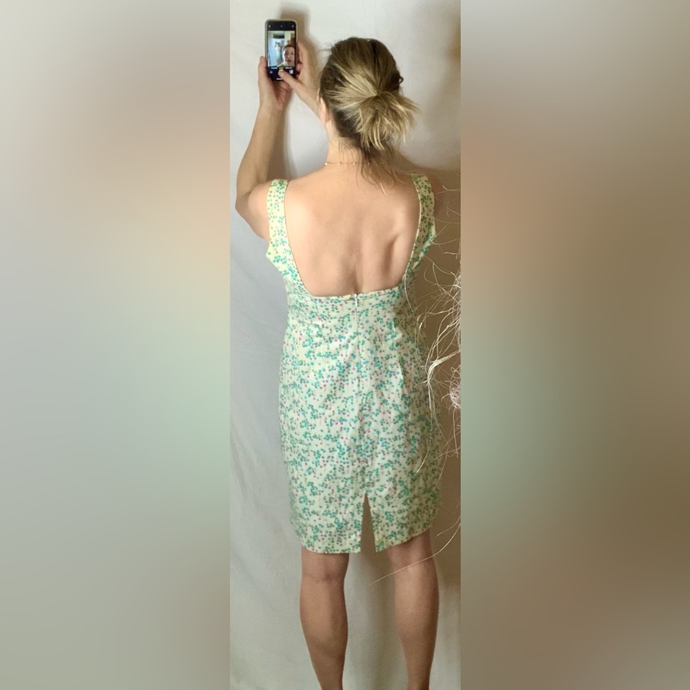 LOGIC🇨🇦COTTON DRESS VINTAGE - Picture 2 of 8